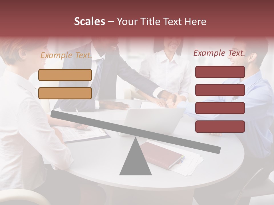 Handshake Agree American PowerPoint Template