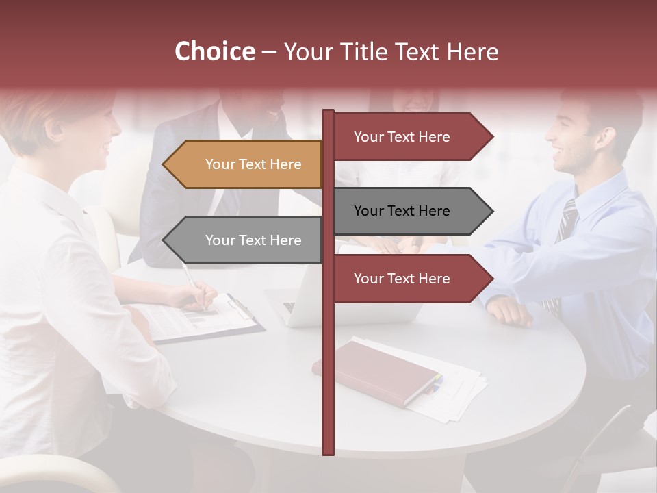 Handshake Agree American PowerPoint Template