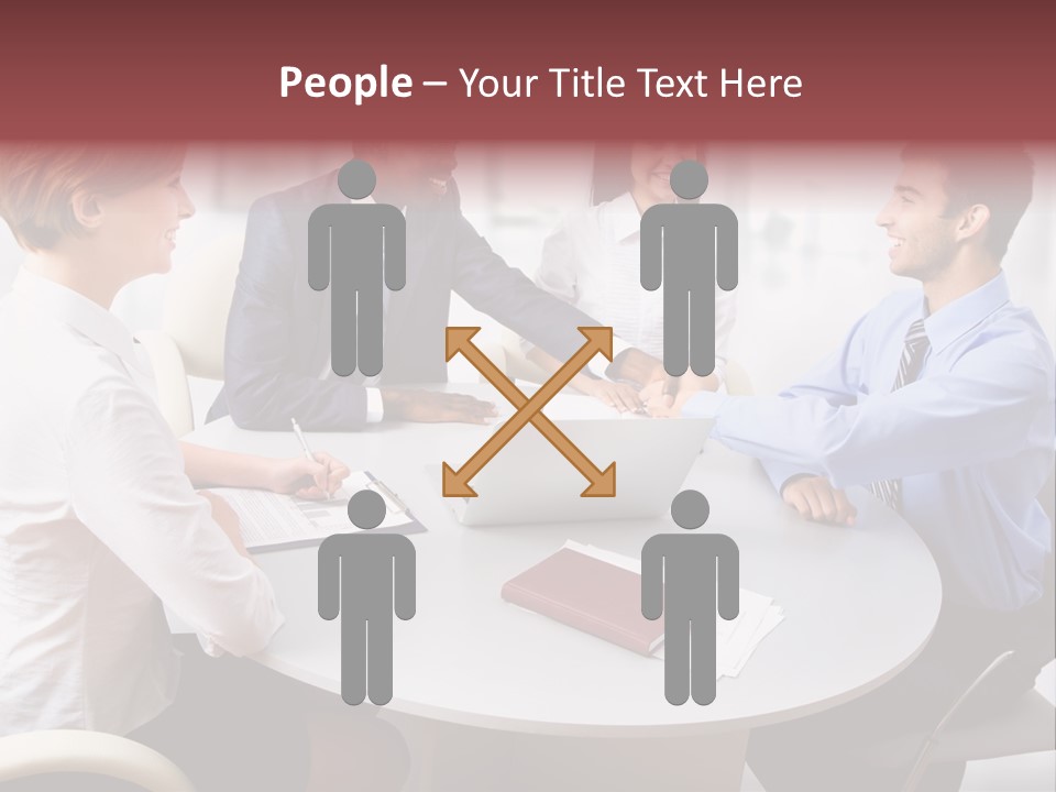 Handshake Agree American PowerPoint Template