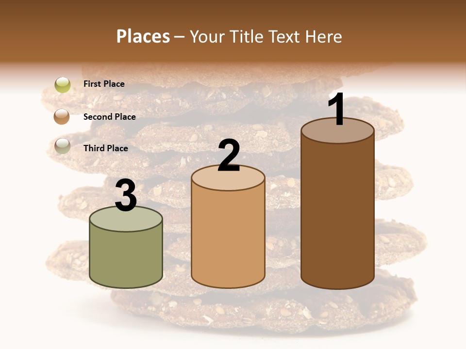 Cracker Appetizing Heap PowerPoint Template