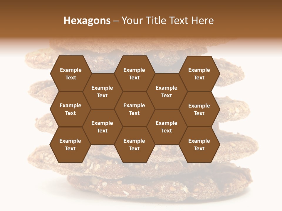 Cracker Appetizing Heap PowerPoint Template