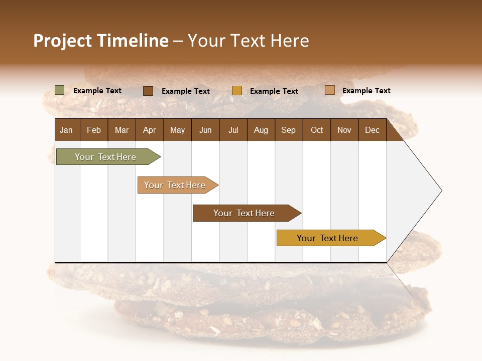 Cracker Appetizing Heap PowerPoint Template
