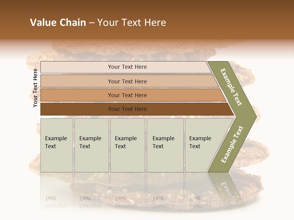 Cracker Appetizing Heap PowerPoint Template