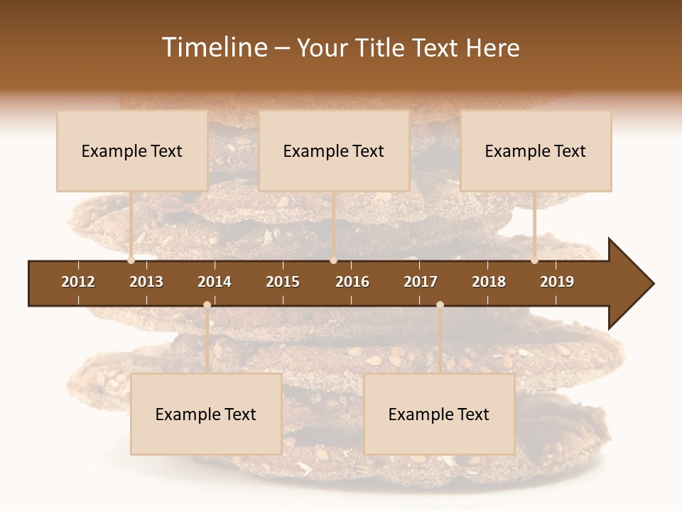 Cracker Appetizing Heap PowerPoint Template