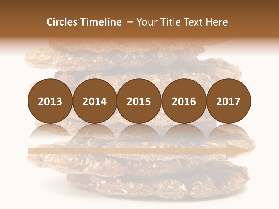 Cracker Appetizing Heap PowerPoint Template