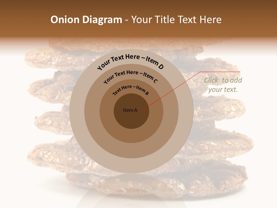 Cracker Appetizing Heap PowerPoint Template