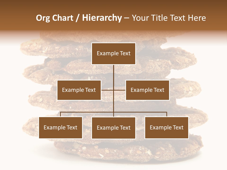 Cracker Appetizing Heap PowerPoint Template