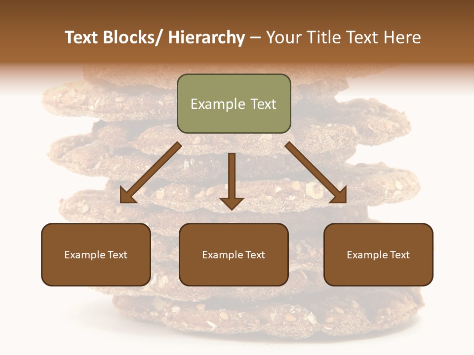Cracker Appetizing Heap PowerPoint Template