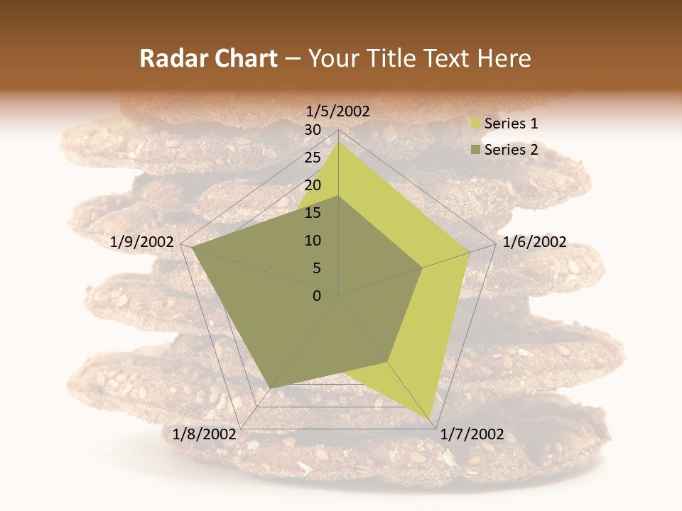 Cracker Appetizing Heap PowerPoint Template