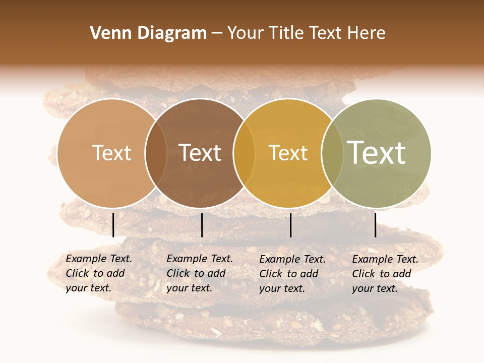Cracker Appetizing Heap PowerPoint Template