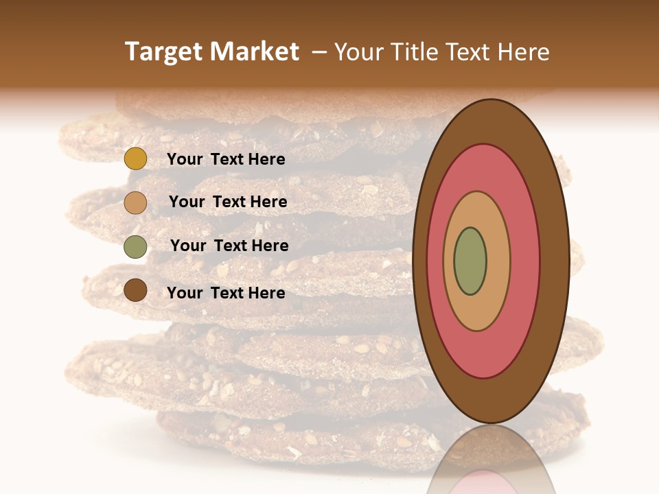 Cracker Appetizing Heap PowerPoint Template