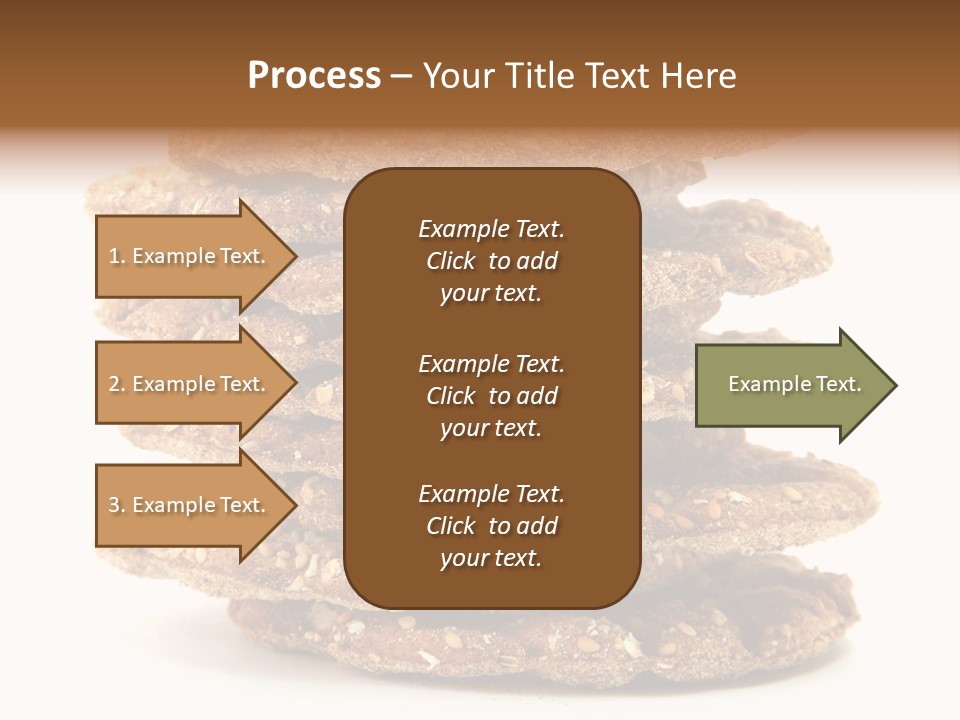 Cracker Appetizing Heap PowerPoint Template