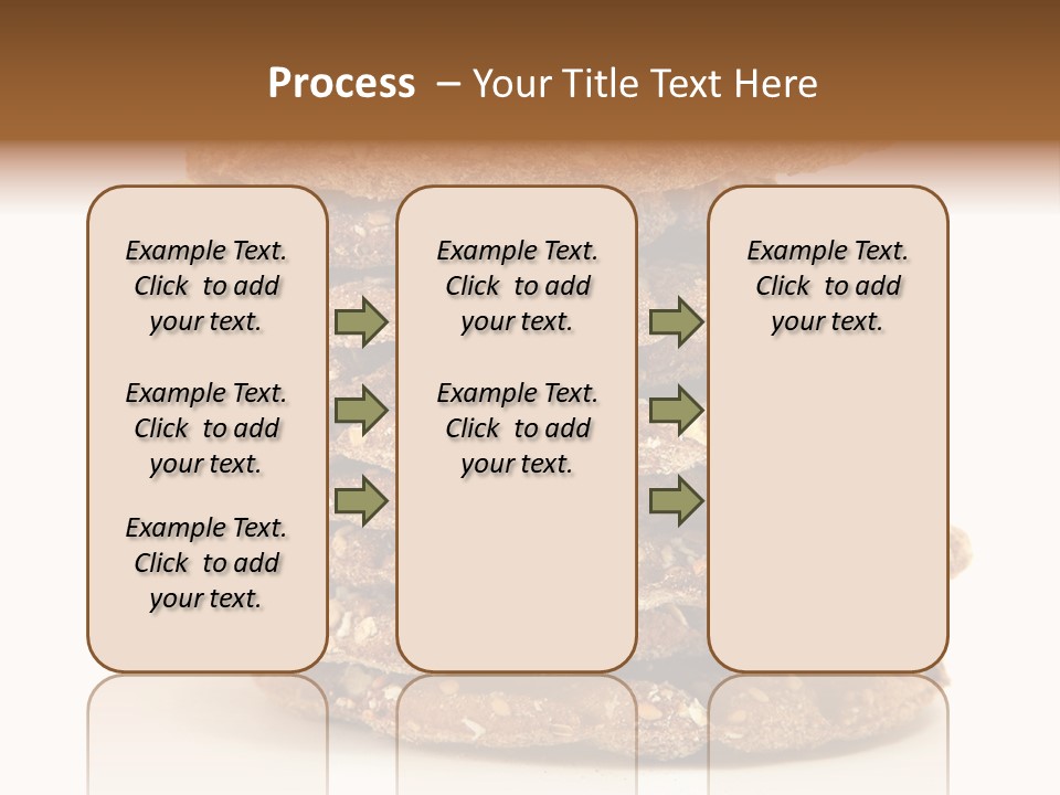 Cracker Appetizing Heap PowerPoint Template