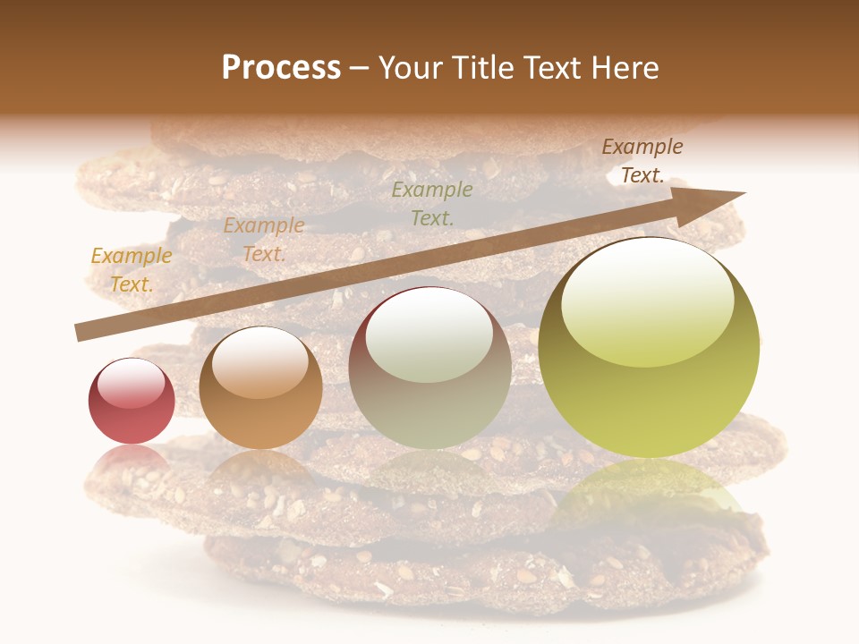 Cracker Appetizing Heap PowerPoint Template