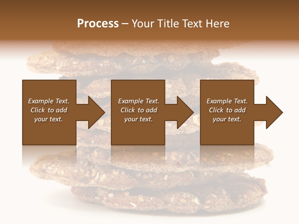 Cracker Appetizing Heap PowerPoint Template
