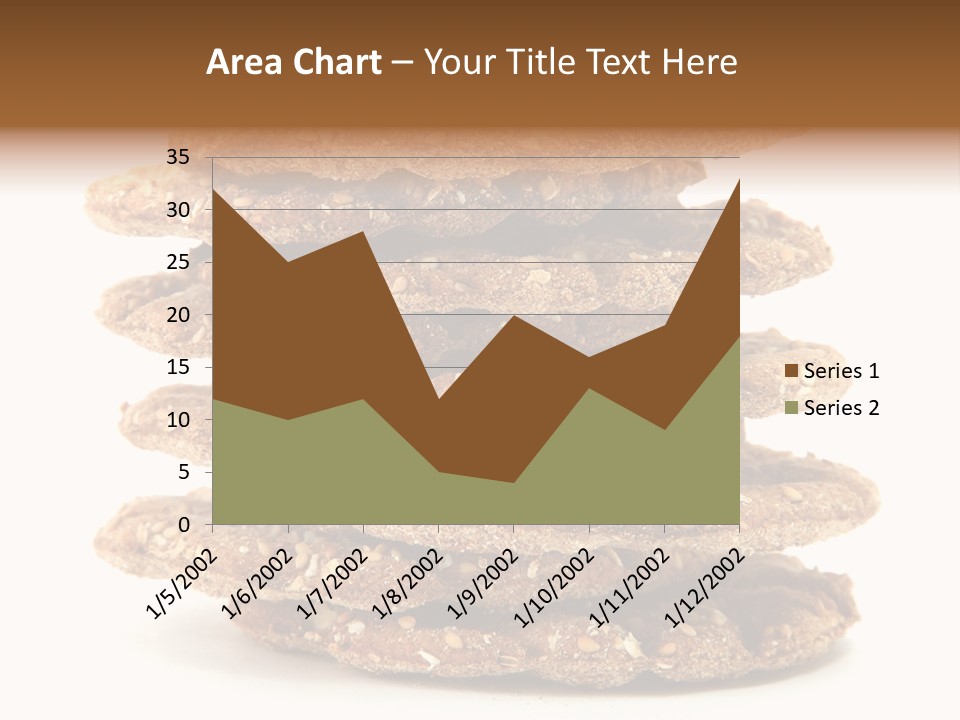 Cracker Appetizing Heap PowerPoint Template