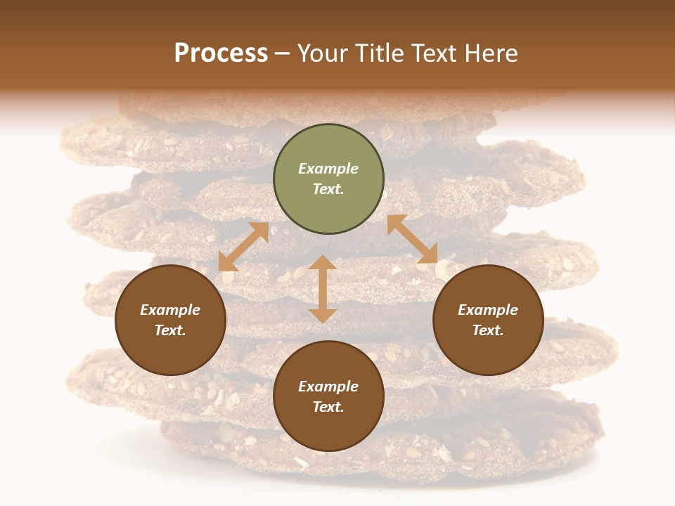 Cracker Appetizing Heap PowerPoint Template