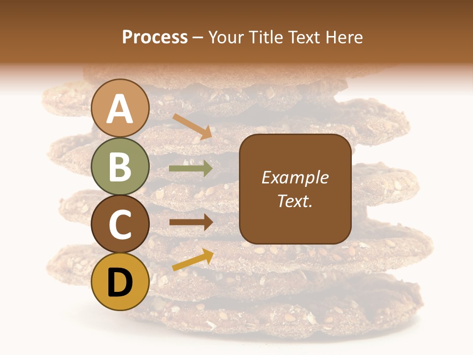 Cracker Appetizing Heap PowerPoint Template