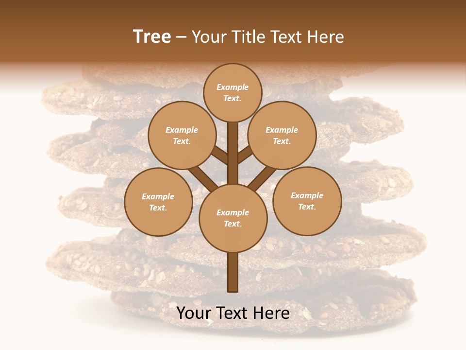 Cracker Appetizing Heap PowerPoint Template