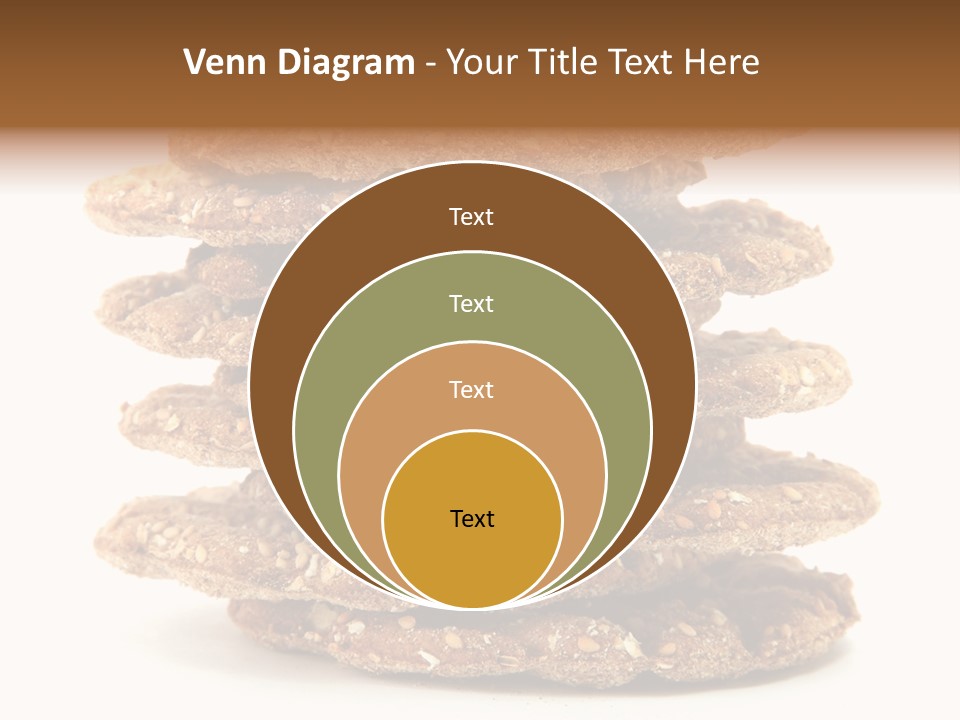 Cracker Appetizing Heap PowerPoint Template