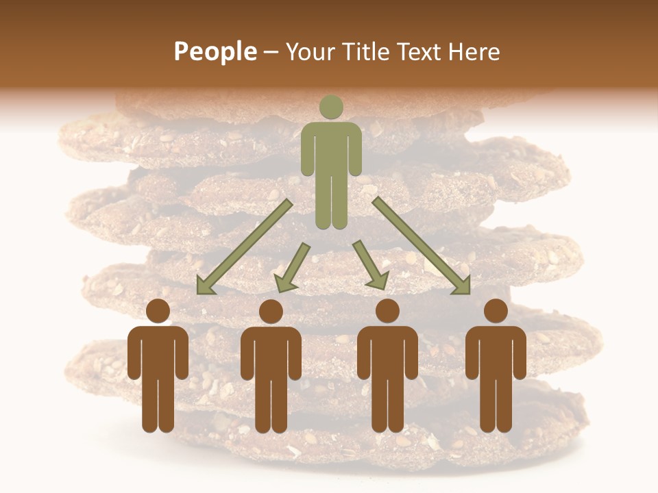 Cracker Appetizing Heap PowerPoint Template