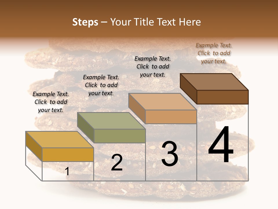 Cracker Appetizing Heap PowerPoint Template