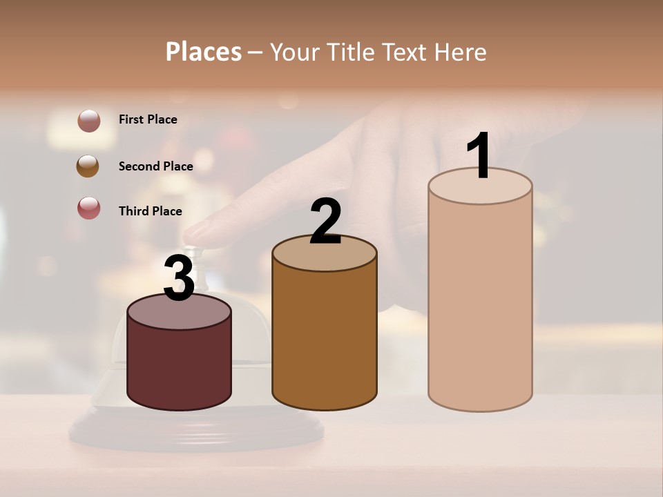 Hand Lobby Service PowerPoint Template