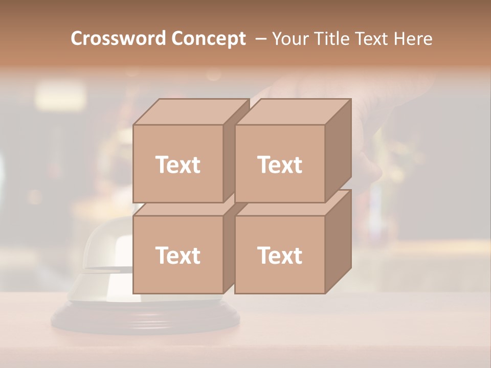 Hand Lobby Service PowerPoint Template