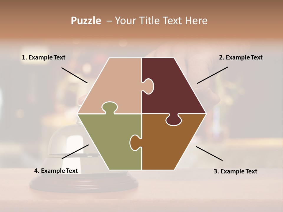 Hand Lobby Service PowerPoint Template