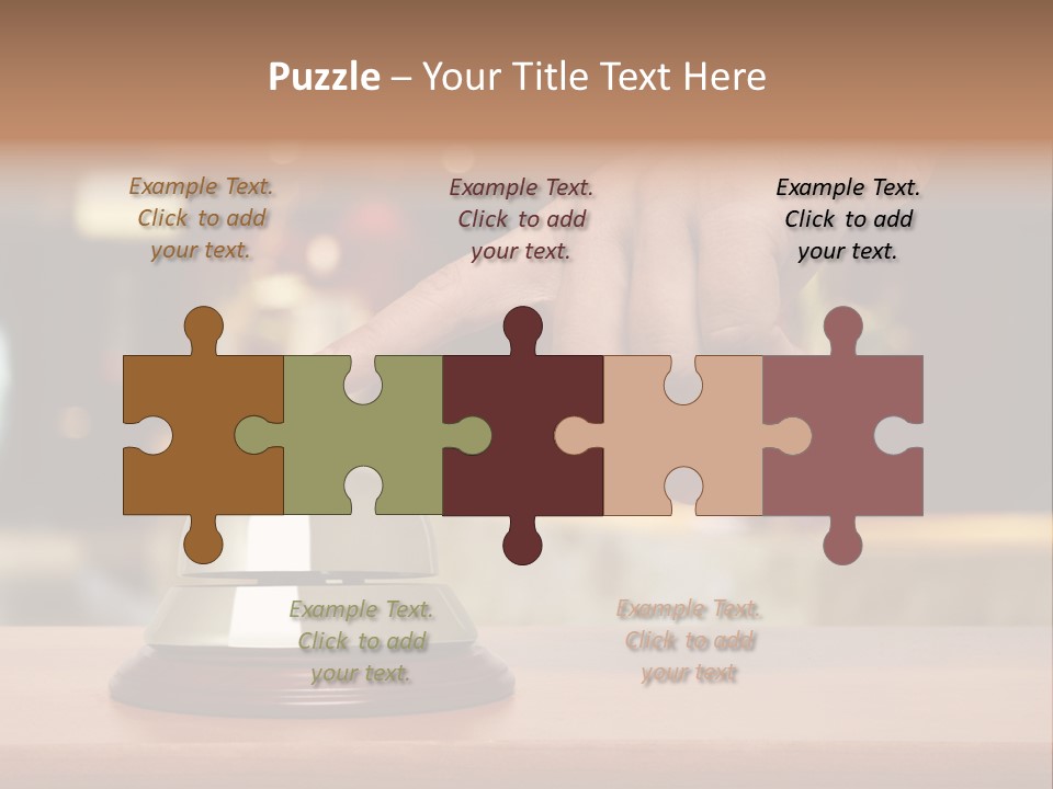 Hand Lobby Service PowerPoint Template