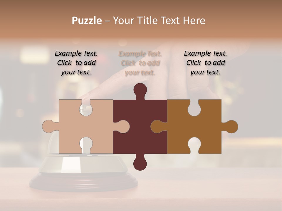Hand Lobby Service PowerPoint Template