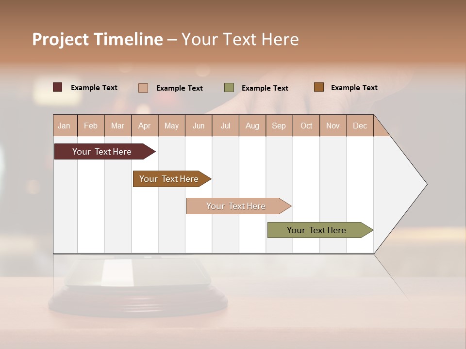 Hand Lobby Service PowerPoint Template