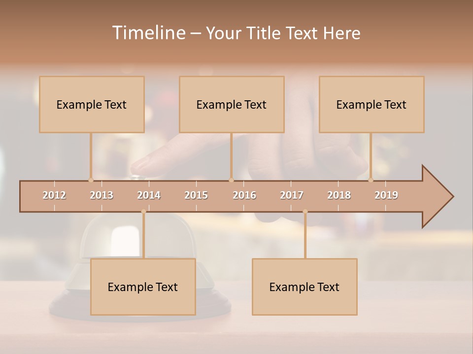 Hand Lobby Service PowerPoint Template