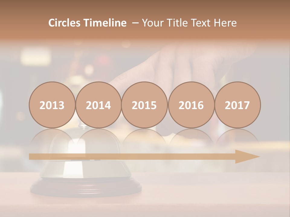 Hand Lobby Service PowerPoint Template