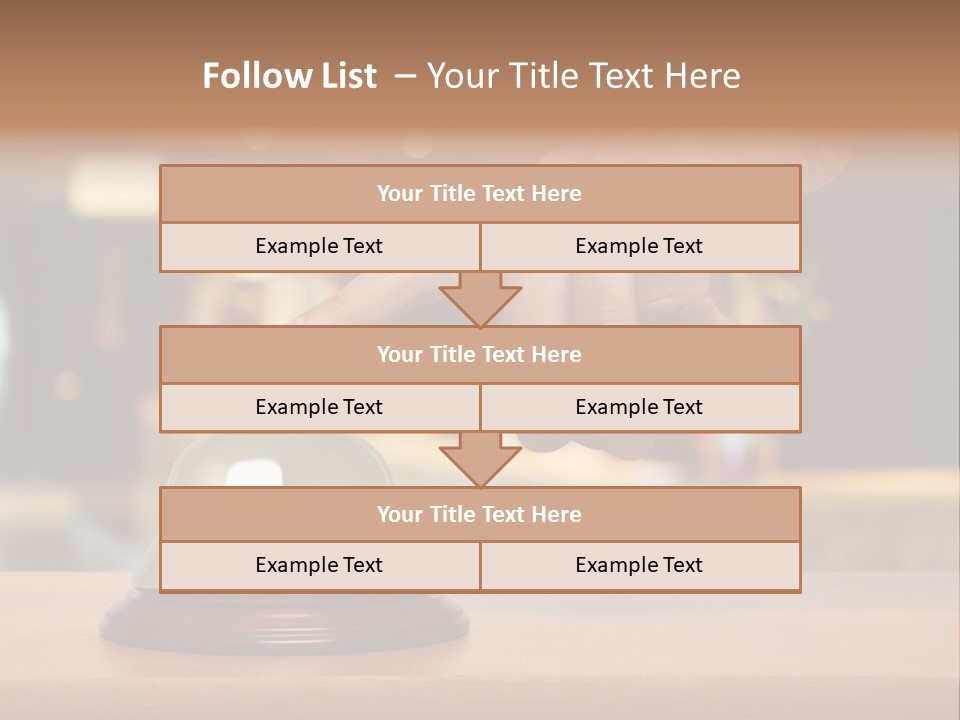 Hand Lobby Service PowerPoint Template