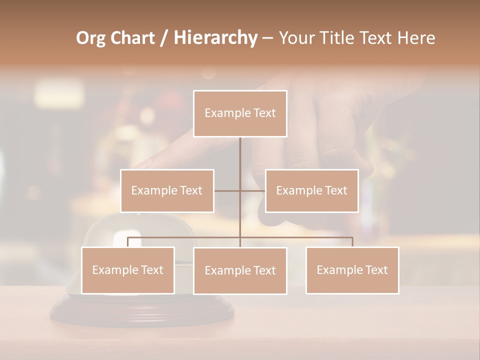 Hand Lobby Service PowerPoint Template