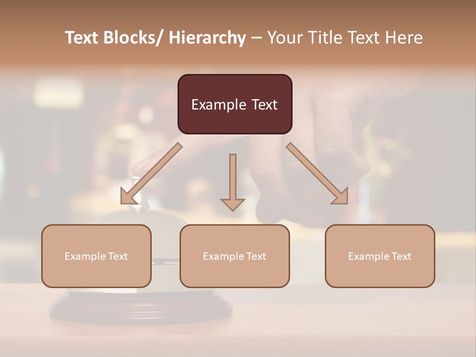 Hand Lobby Service PowerPoint Template