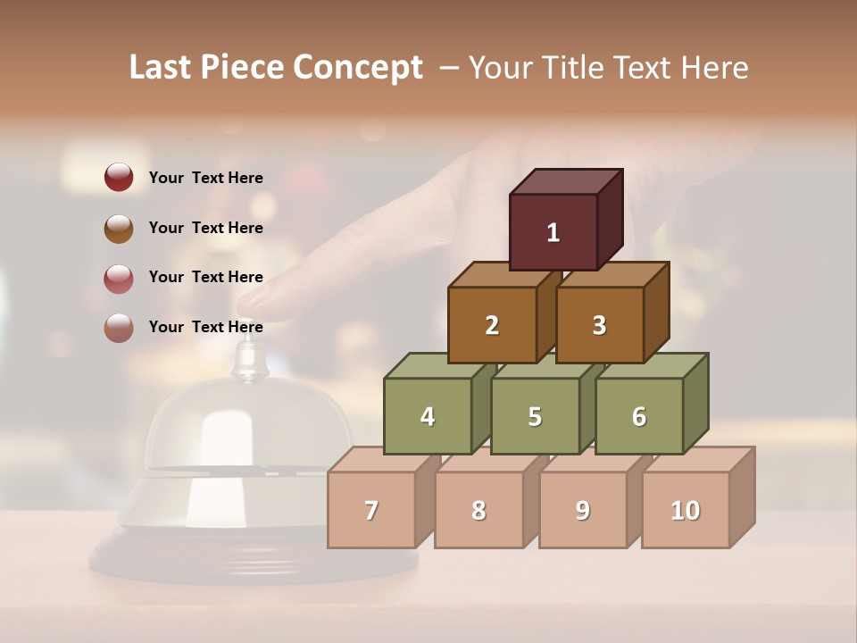 Hand Lobby Service PowerPoint Template