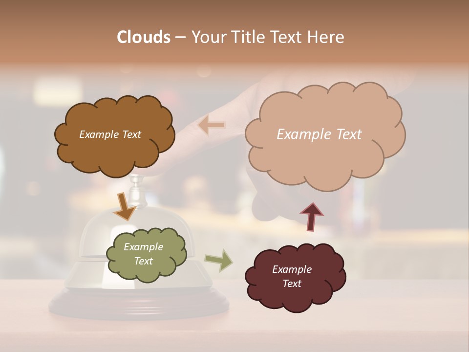 Hand Lobby Service PowerPoint Template