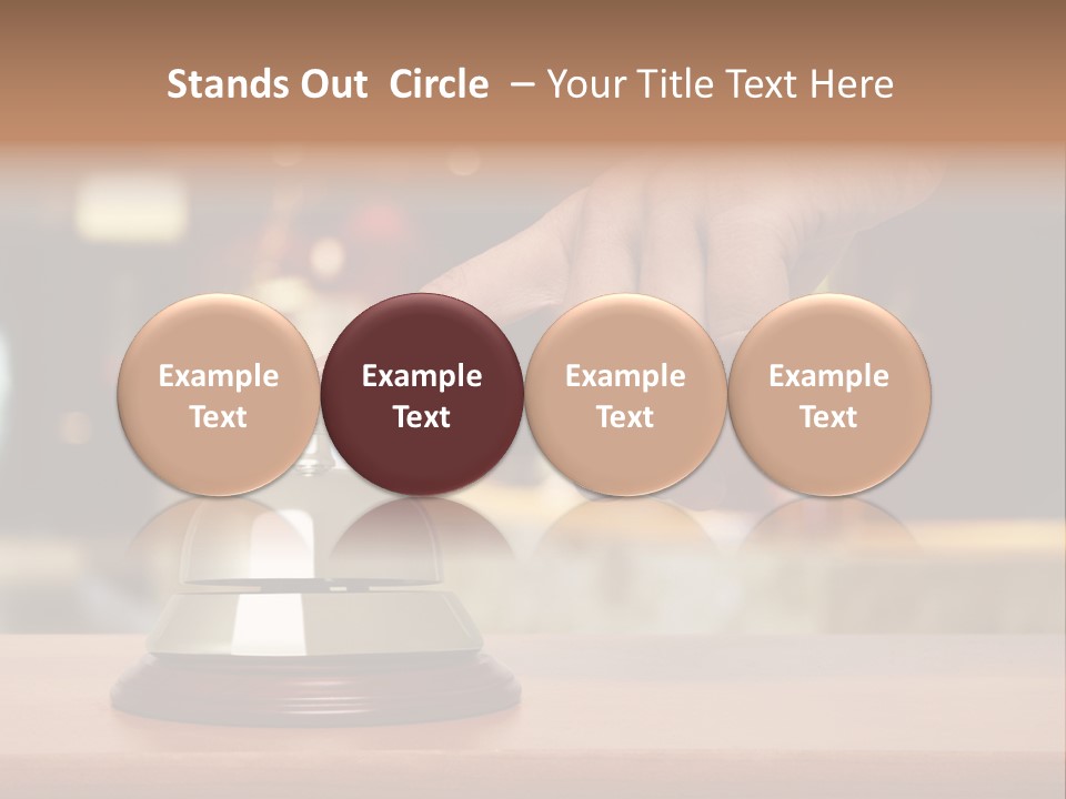Hand Lobby Service PowerPoint Template