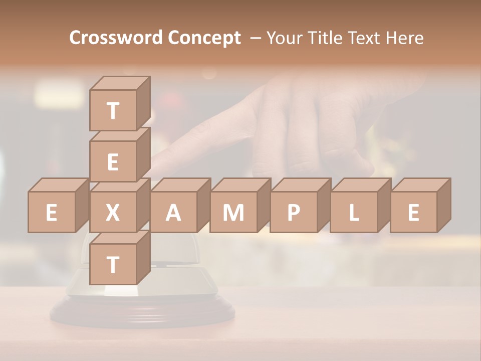 Hand Lobby Service PowerPoint Template