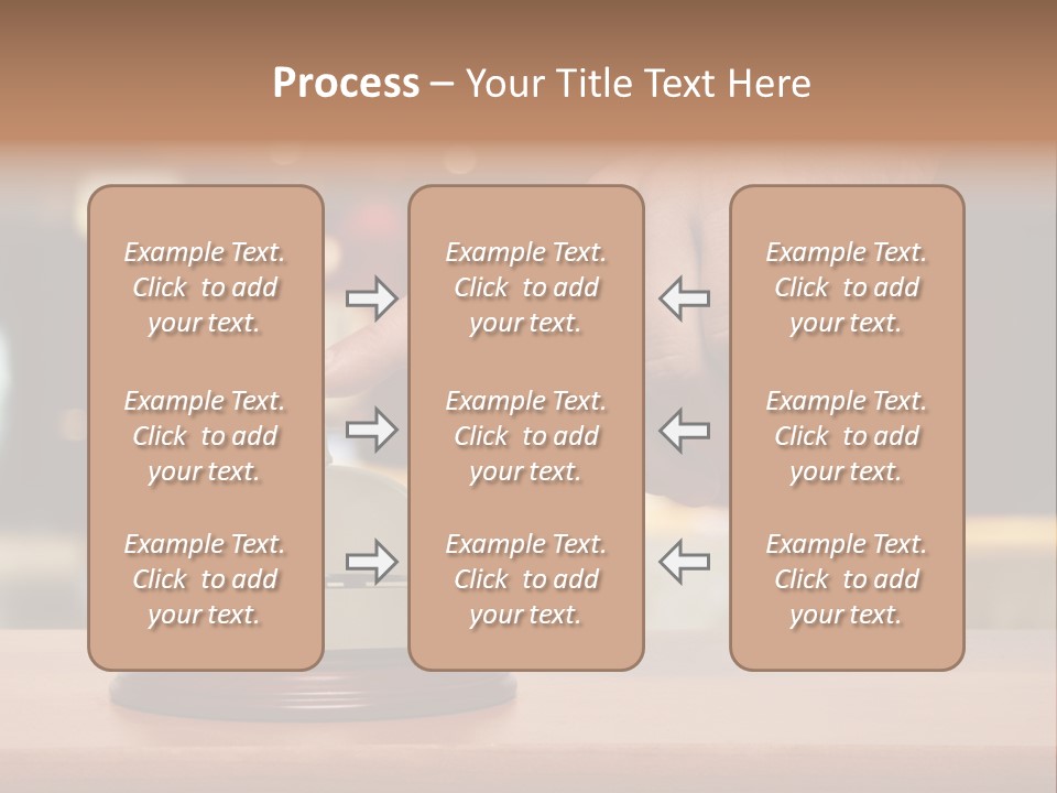 Hand Lobby Service PowerPoint Template