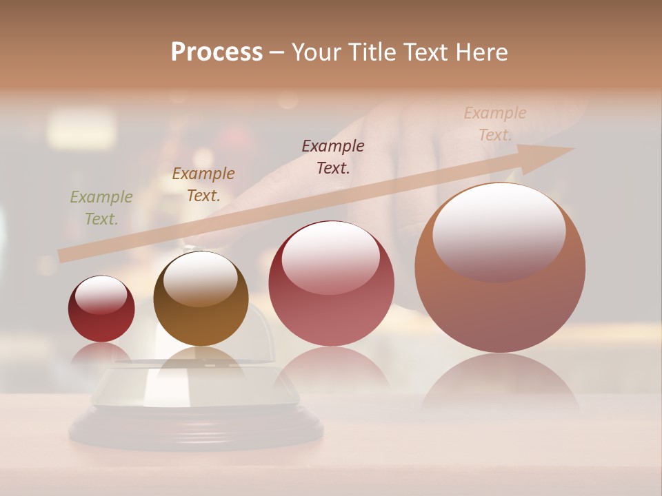 Hand Lobby Service PowerPoint Template