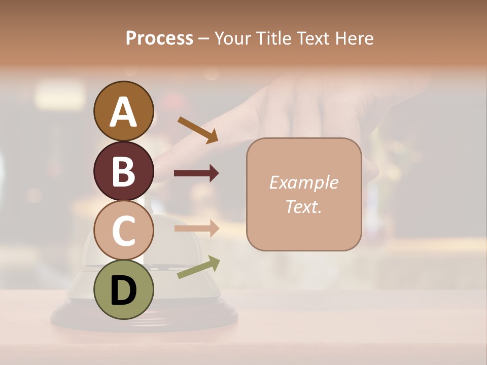 Hand Lobby Service PowerPoint Template