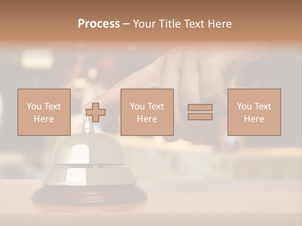 Hand Lobby Service PowerPoint Template