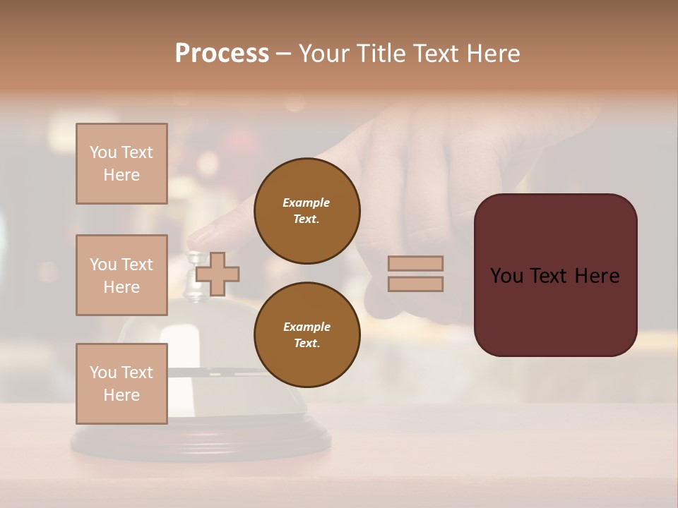 Hand Lobby Service PowerPoint Template