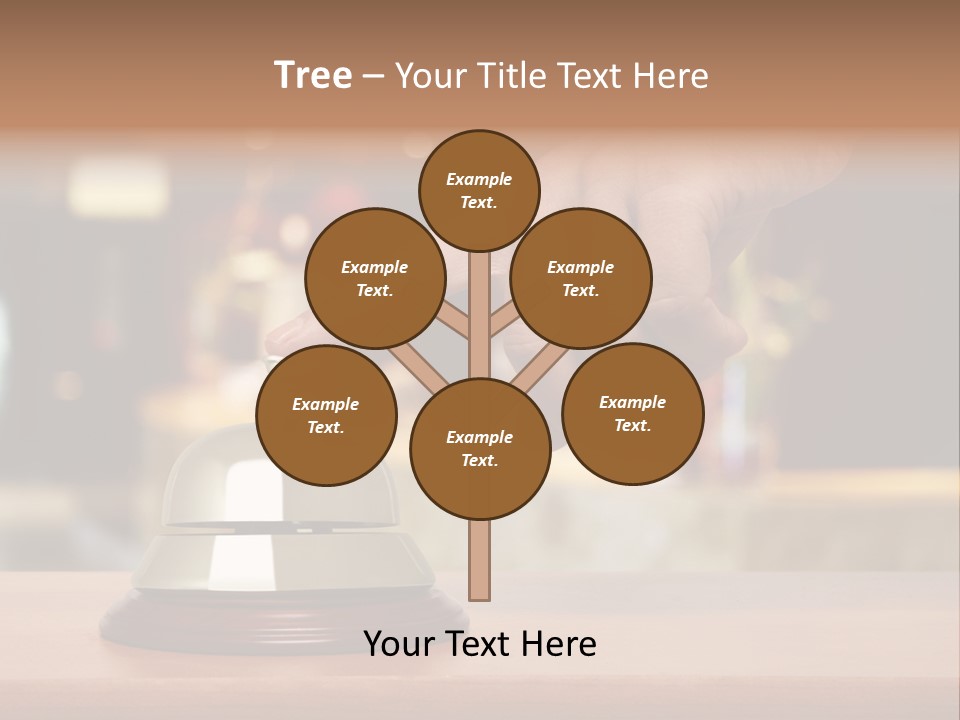 Hand Lobby Service PowerPoint Template