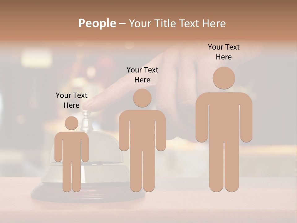 Hand Lobby Service PowerPoint Template