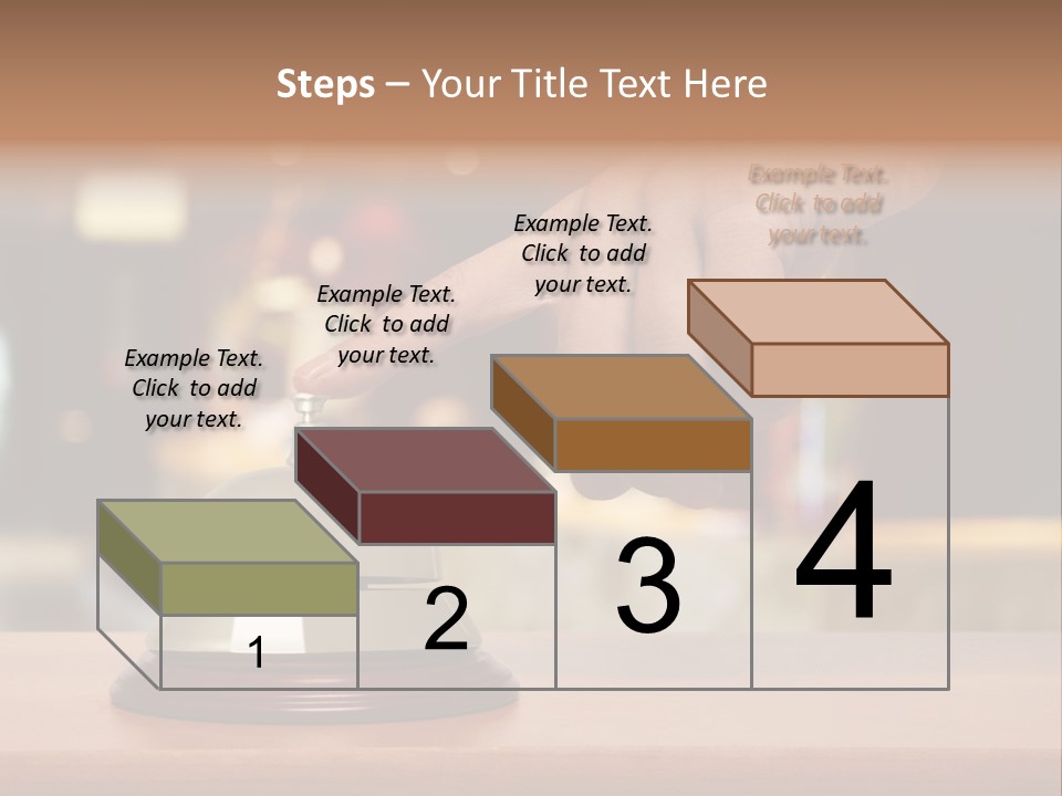 Hand Lobby Service PowerPoint Template