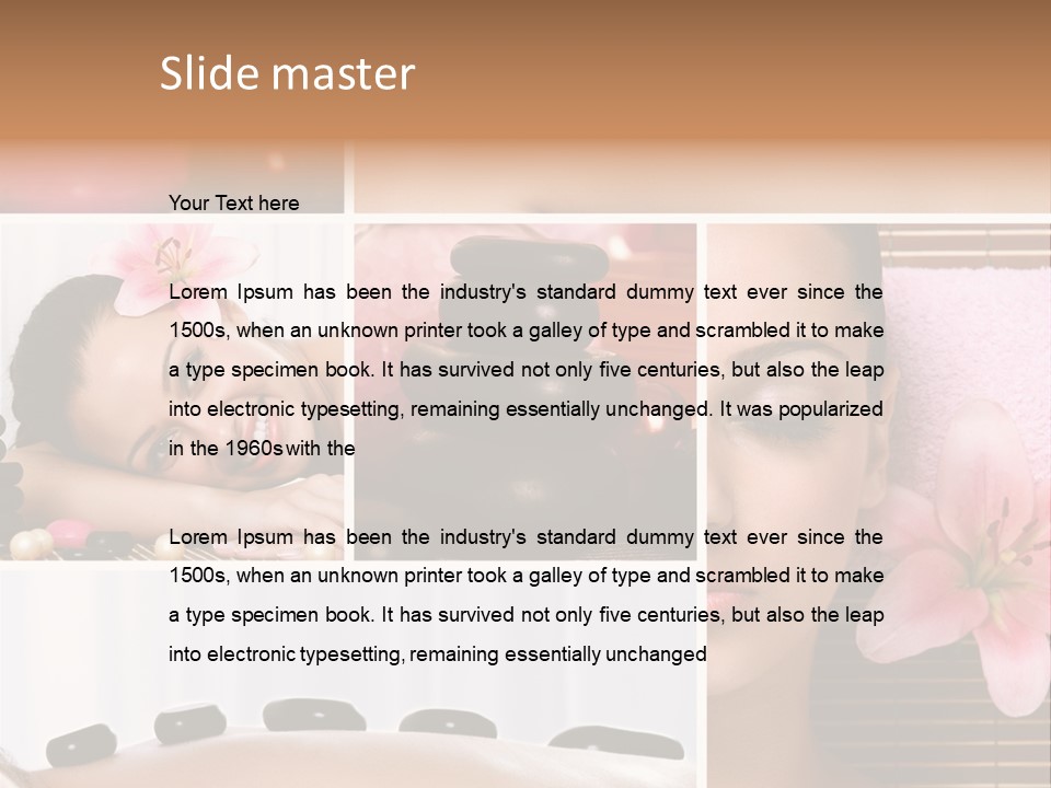 Perfect Lily Vitality PowerPoint Template